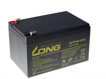 LONG 12V 12AH LEAD-ACID BATTERY DEEPCYCLE AGM F2 (WP12-12E)