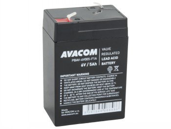 AVACOM BATERIE 6V 5AH F1 (PBAV-6V005-F1A)