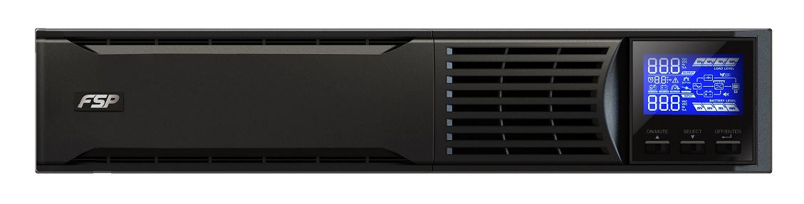 Nepertraukiamo maitinimo šaltinis CHAMP 2000VA 1800W, Online, Rack, FSP
