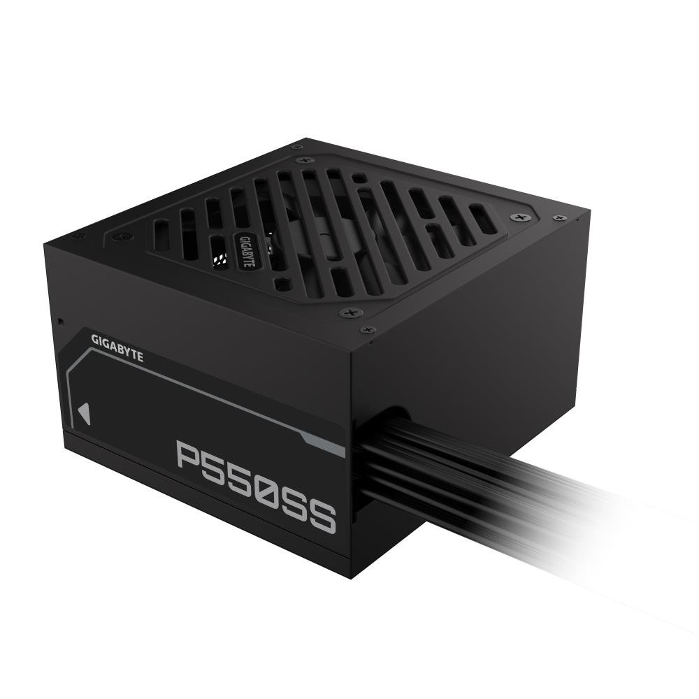 Power SupplyGIGABYTE550 WattsEfficiency 80 PLUS SILVERPFC ActiveMTBF 100000 hoursGP-P550SS