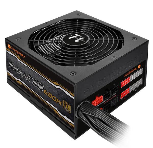 Maitinimo šaltinis Thermaltake  SMART SE,  Modular, up to 87%, Active PFC PSU, 140mm FAN, retail pac