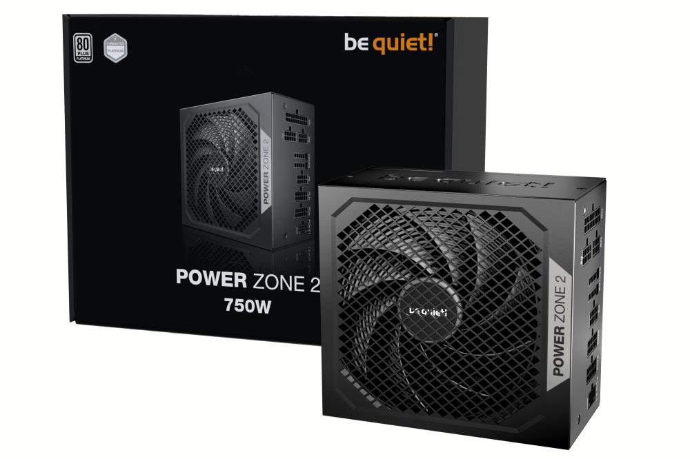 Power SupplyBE QUIETPOWER ZONE 2750 WattsPeak Power 820 WattsEfficiency 80 PLUS PLATINIUMMTBF