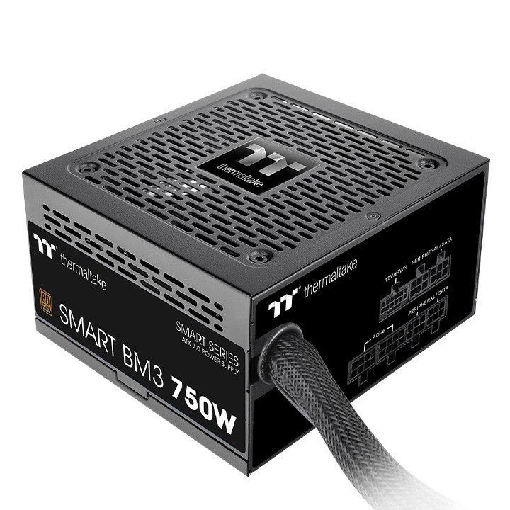 Thermaltake PS-SPD-0750MNFABE-3 maitinimo blokas 750 W 24-pin ATX ATX Juoda