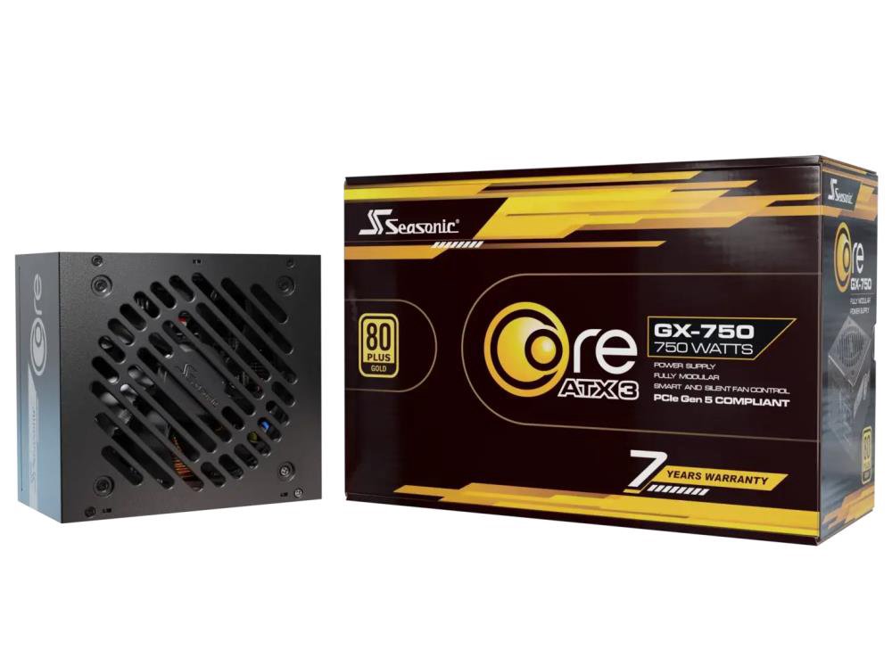 Power SupplySEASONICSRP-CGX751-A5A32SF750 WattsEfficiency 80 PLUS GOLDSRP-CGX751-A5A32SF