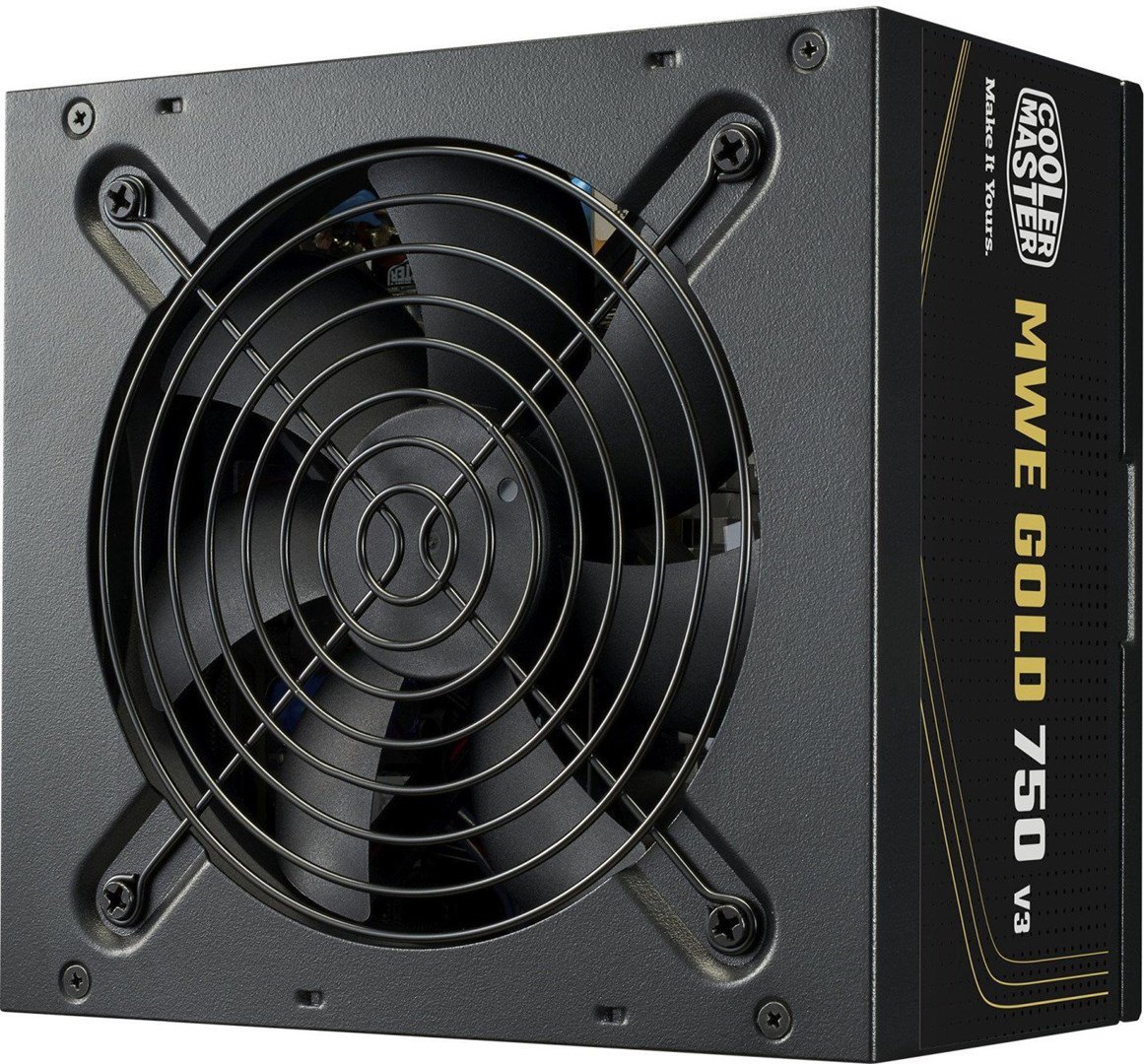 Cooler Master MWE Gold 750 V3 ATX 3.1 maitinimo blokas 750 W 24-pin ATX Juoda