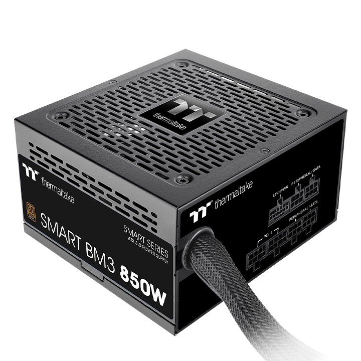 Thermaltake PS-SPD-0850MNFABE-3 maitinimo blokas 850 W 24-pin ATX ATX Juoda