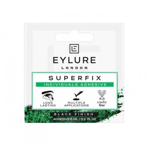 Eylure Superfix Individuals Adhesive Lash Glue Dirbtinių blakstienų klijai, Black