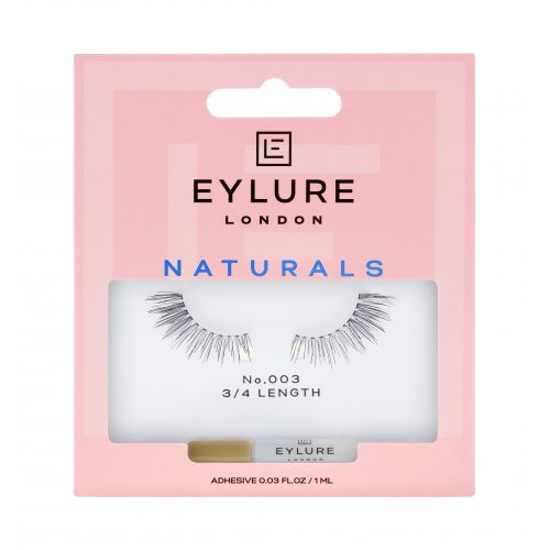 Eylure Naturals 3/4 Length False Lashes Dirbtinės blakstienos, No. 003