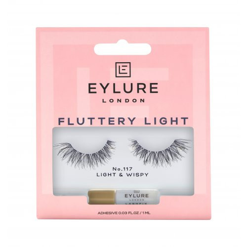 Eylure Fluttery Light Lashes Dirbtinės blakstienos, No. 117