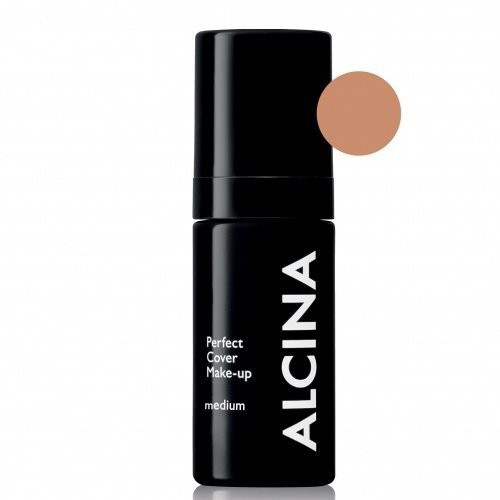 Alcina Perfect Cover Make-up Foundation Ilgai išliekanti kreminė pudra, Medium