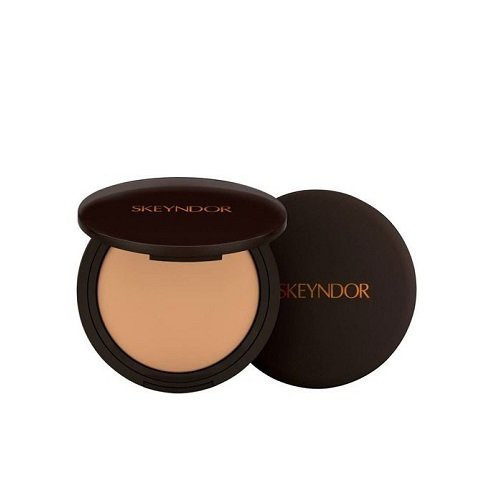 Skeyndor Protective Compact Make-up Apsauginė pudra nuo saulės SPF50, Tamsi Nr. 02