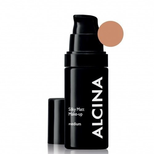 Alcina Silky Matt Make-Up Matinė kreminė pudra, 02 medium