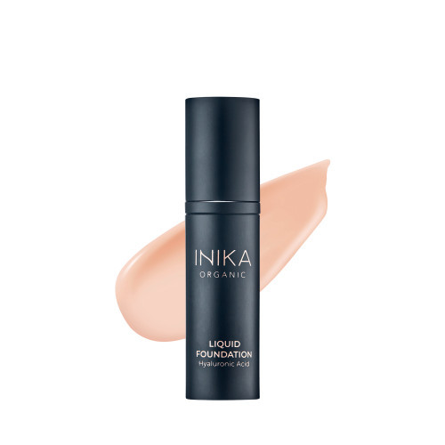 Inika Organic Liquid Foundation Skystas makiažo pagrindas, Porcelain