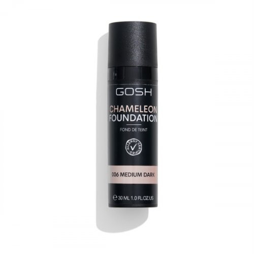 GOSH Copenhagen Chameleon Foundation Makiažo pagrindas, 06 Medium Dark