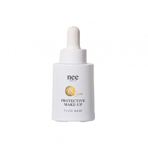 Nee Make Up Milano Protective Make-Up Fluid Base 50SPF Makiažo pagrindas su apsauga, 30ml