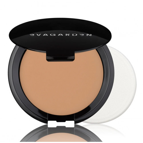 EVAGARDEN Luxury Compact Powder Sausa pudra fiksavimui, 890 Bisquit