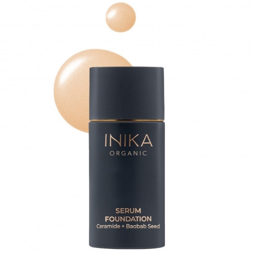 Inika Organic Organic Serum Foundation Seruminis makiažo pagrindas, Bold