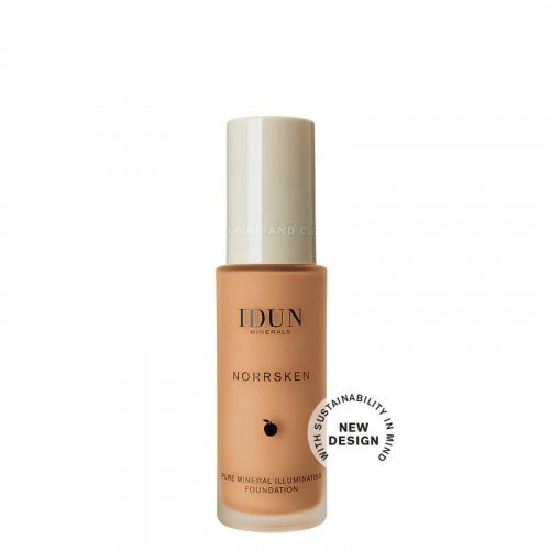 IDUN Liquid Mineral Foundation Norrsken Skystas makiažo pagrindas, Norrsken Ylva