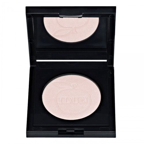 IDUN Illuminating Mineral Powder Tilda Kompaktinė pudra suteikianti švytėjimo, Pink