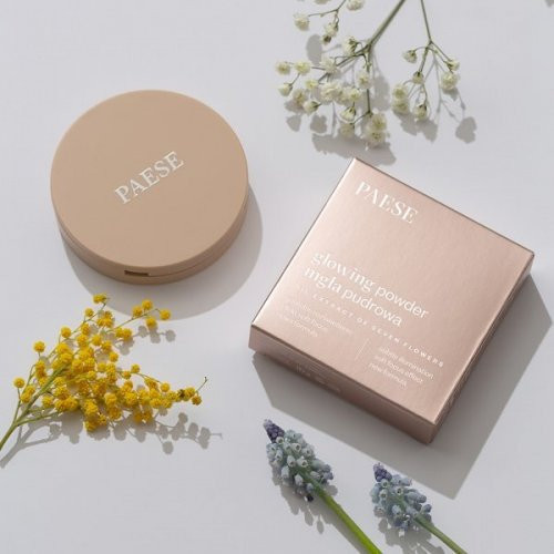 Paese Glowing Powder Kompaktinė Pudra, 12 Natural Beige