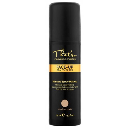 That'so Face-Up Beauty Filter Purškiamas makiažas veidui ir dekoltė, Medium Nude