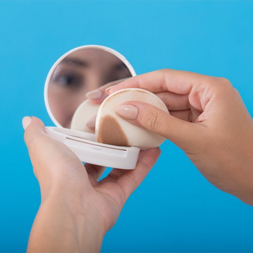 Youth Lab. Oil Free Compact Cream SPF50 Kompaktinė pudra su apsauga nuo saulės, Medium