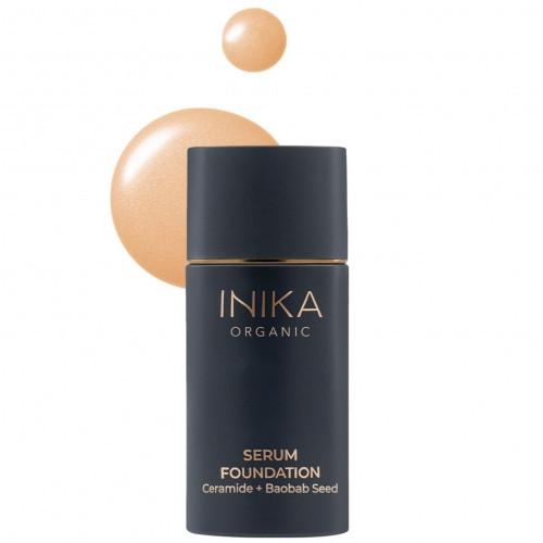 Inika Organic Organic Serum Foundation Seruminis makiažo pagrindas, Brilliant
