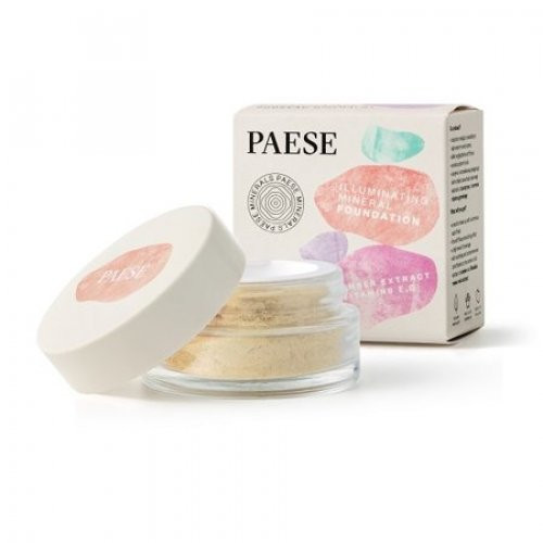 Paese Minerals Mineral Illuminating Foundation Skaistinanti mineralinė pudra, 202W Natural