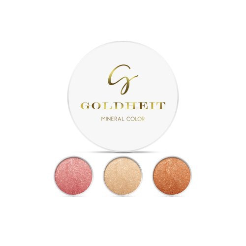 GOLDHEIT Mineral Color Daugiafunkcė priemonė veidui ir vokams, Peach Truffle