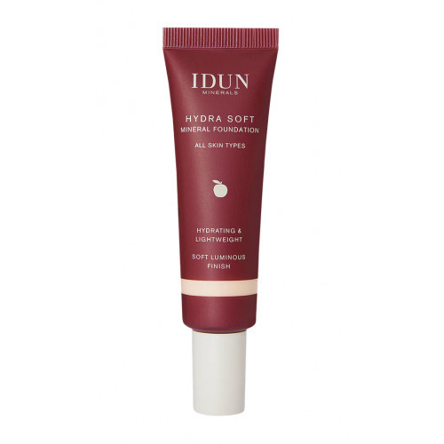 IDUN Hydra Soft Mineral Foundation Skystas mineralinis makiažo pagrindas, Jorunn