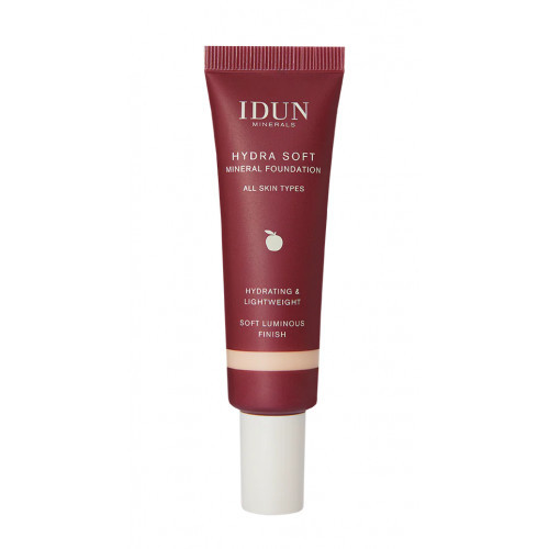 IDUN Hydra Soft Mineral Foundation Skystas mineralinis makiažo pagrindas, Saga