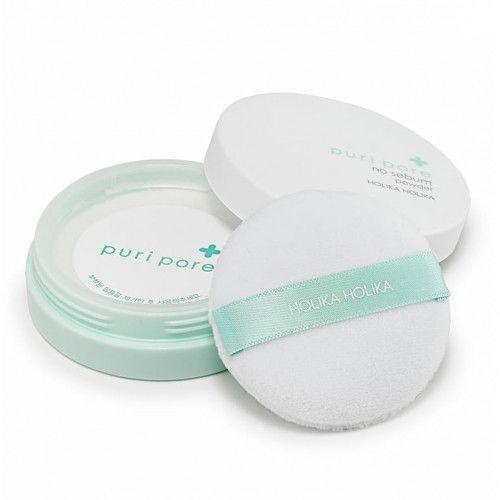 Holika Holika Puri Pore No Sebum Powder Natūrali mineralinė pudra, 7g