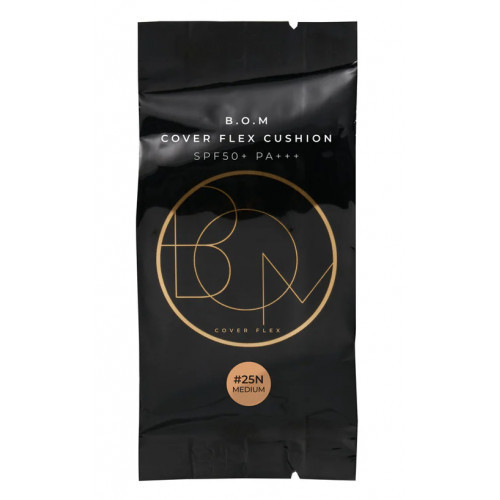 BOM Cover Flex Cushion Kreminė pudra, 25N Medium