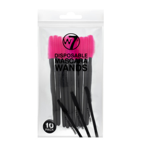 W7 Cosmetics Disposable Mascara Wands Tušo šepetėlių, Rinkinys