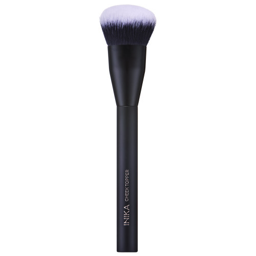 Inika Organic Cheek Topper Brush Veido skaistalų ir kontūro šepetėlis, 1vnt.