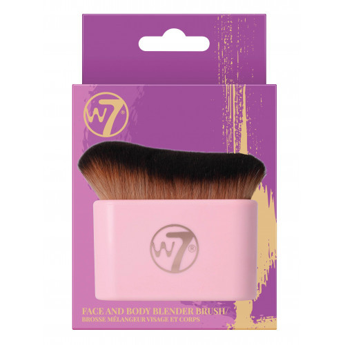 W7 Cosmetics Face and Body Blender Brush Veido ir kūno makiažo šepetėlis, 1vnt.