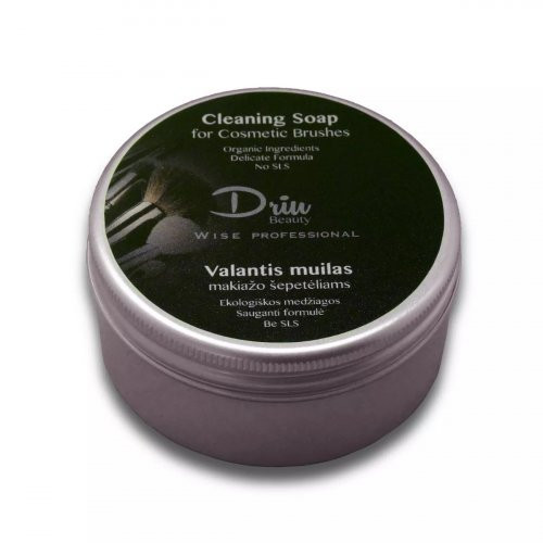 Driu Beauty Cleaning Soap For Cosmetic Brushes Valantis muilas makiažo šepetėliams, 75g