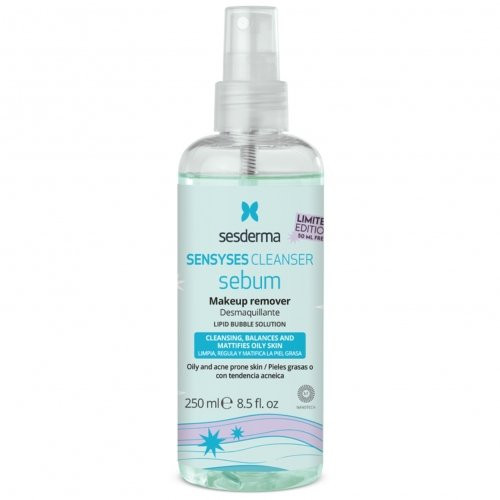 Sesderma Sensyses Sebum Makeup Remover Liposominis makiažo valiklis, 250ml