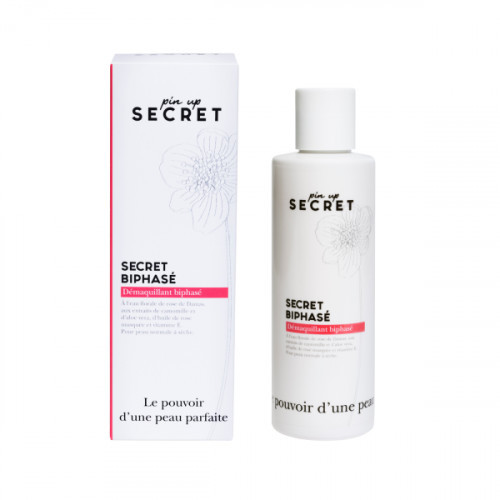Pin Up Secret Bi-Phase Makeup Remover Dvifazis makiažo valiklis, 200ml