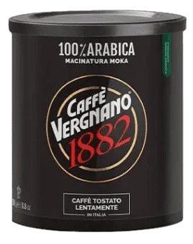 Caffe Vergnano 1882 100% Arabica malta kava, 250g