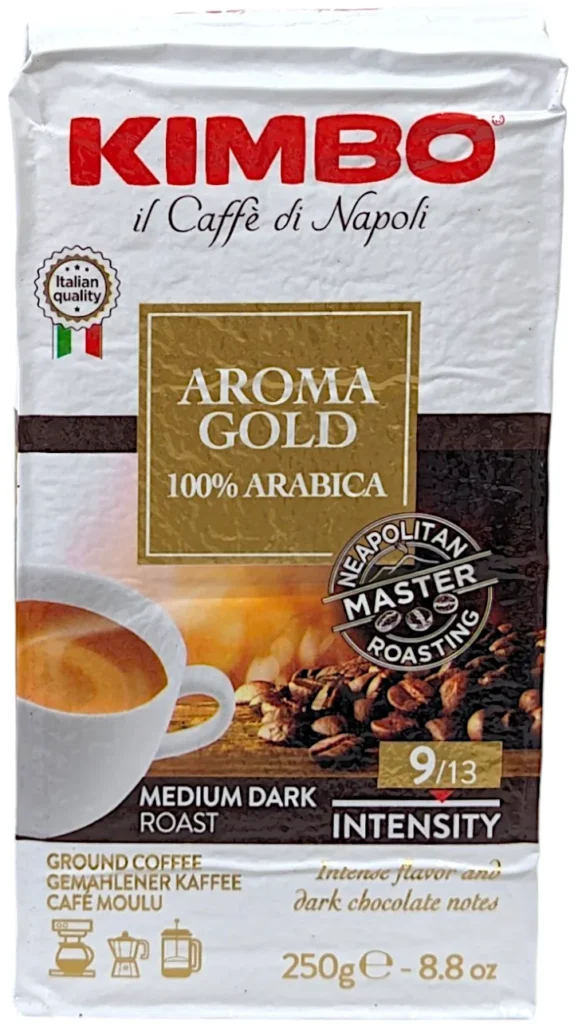 KIMBO Aroma Gold 100% arabika malta kava, 250g