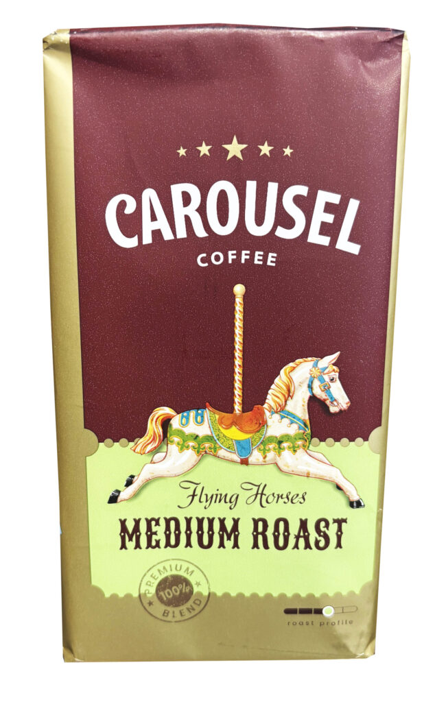CAROUSEL Flying Horses Medium Roast malta kava, 500g