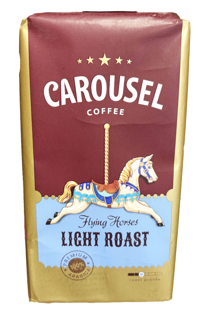 CAROUSEL Flying Horses Light Roast malta kava, 500g