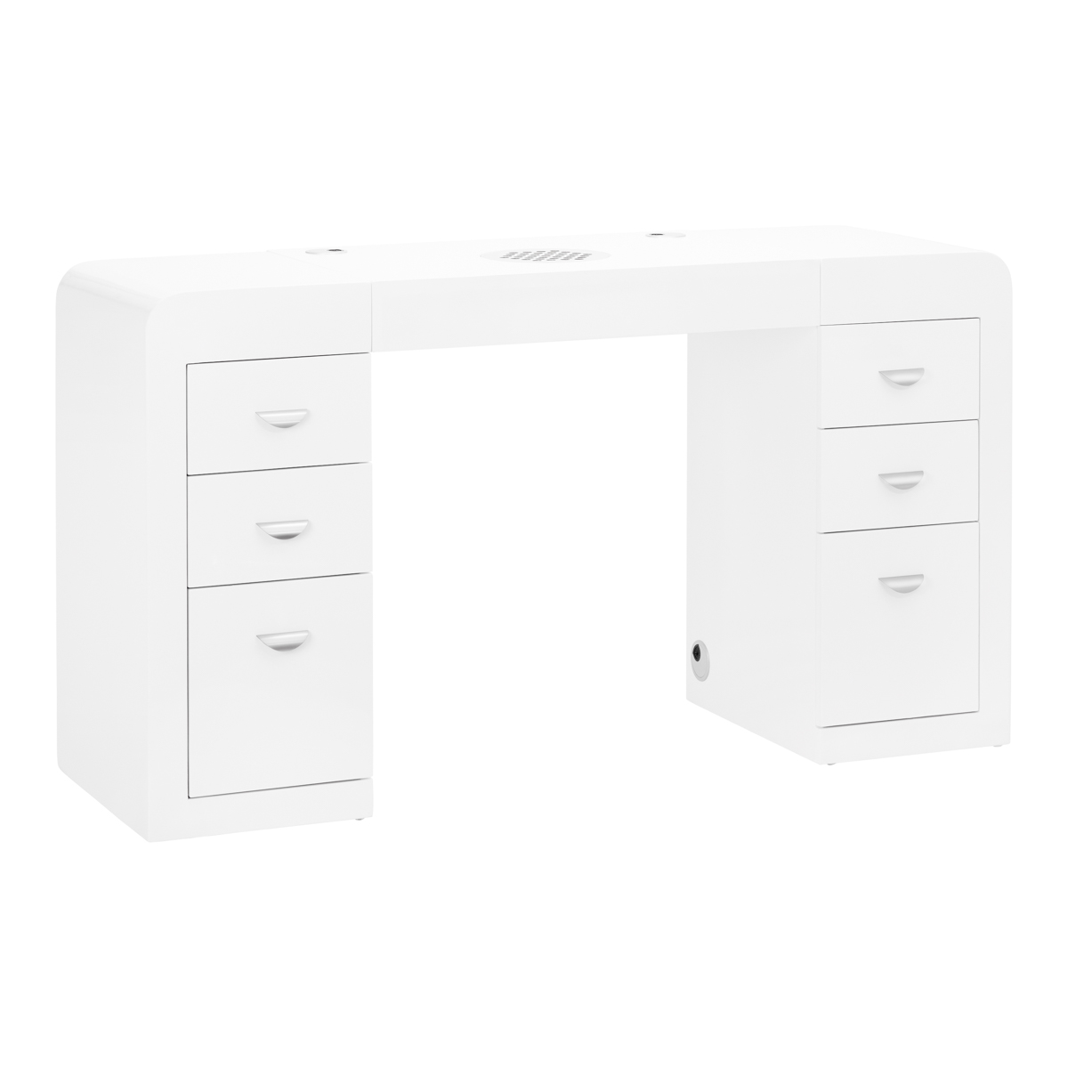 Manikiūro stalas su dulkių surinkėju COSMETIC DESK 314 WHITE