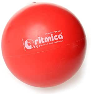 Aerobikos kamuolys Original Pezzi® Ritmica 19 cm 420 g Raudonas