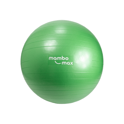 Gimnastikos kamuolys Mambo Max AB Gym Ball 55–75 cm (Skersmuo: 65 cm,Spalva: Žalia)