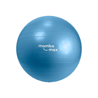 Gimnastikos kamuolys Mambo Max AB Gym Ball 55–75 cm (Skersmuo: 75 cm,Spalva: Mėlyna)