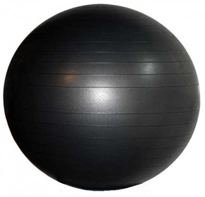 Gimnastikos kamuolys SPORTBAY® 65 cm (Spalva: Juoda)