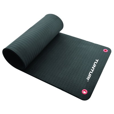 Sportinis kilimėlis TUNTURI Mat PRO Black 140-180cm (Ilgis: 140 cm)