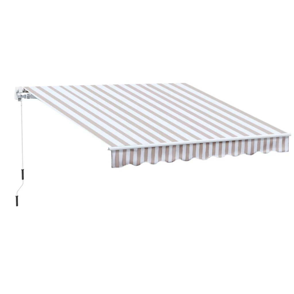 Markizė su rankiniu alkūniniu mechanizmu 3 x 2,5 m